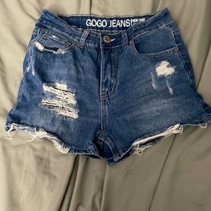 Gogo jeans (high rise short)